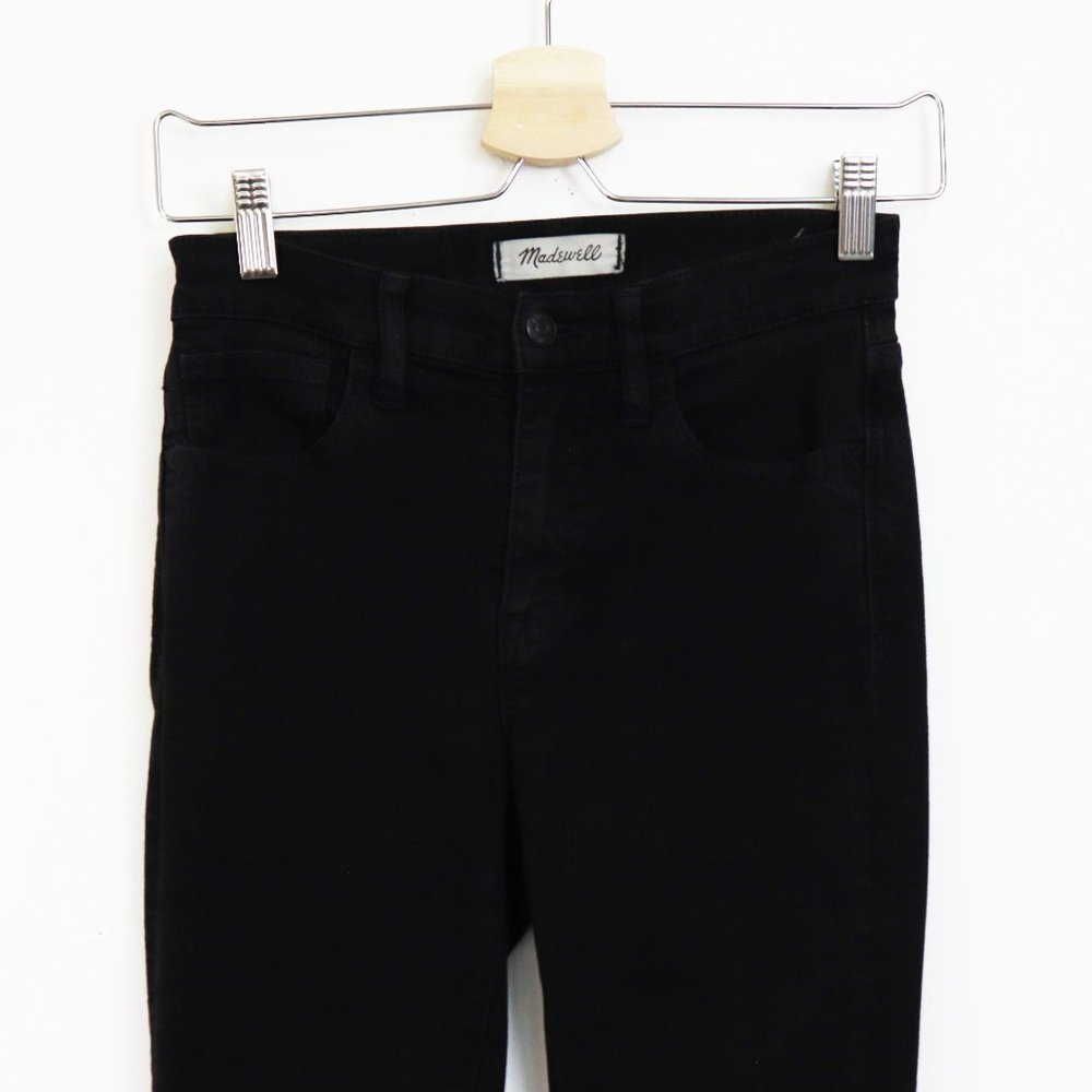 Madewell Roadtripper Denim Jeans Bennett Black 24 - Picture 8 of 11